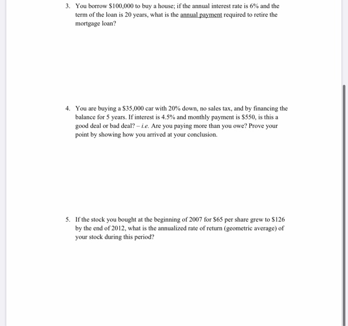 following problems. (Use back of the page or additional sheets if necessary.