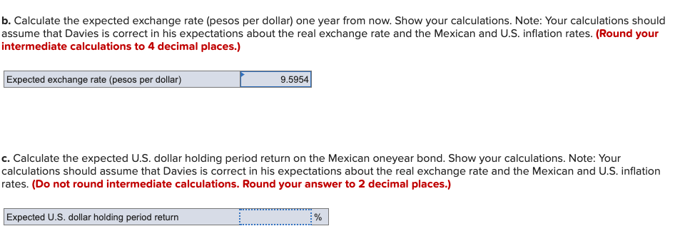 Davies is considering whether he can increase the holding period return on