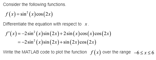 USE THE FPLOT COMMAND FOR THIS PLOT THE FUNCTION WITH A SOLID