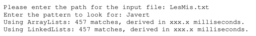 opens that text file.Example text file to be used is LesMis.txt, found