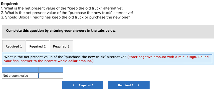 truck is worn out and must be either overhauled or replaced with