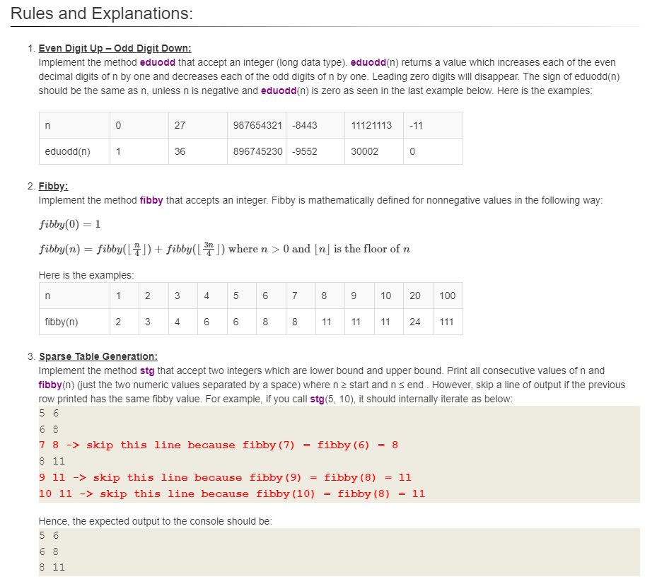 Java Code All the files attached here. MathematicsRec.java /** * FILL UP