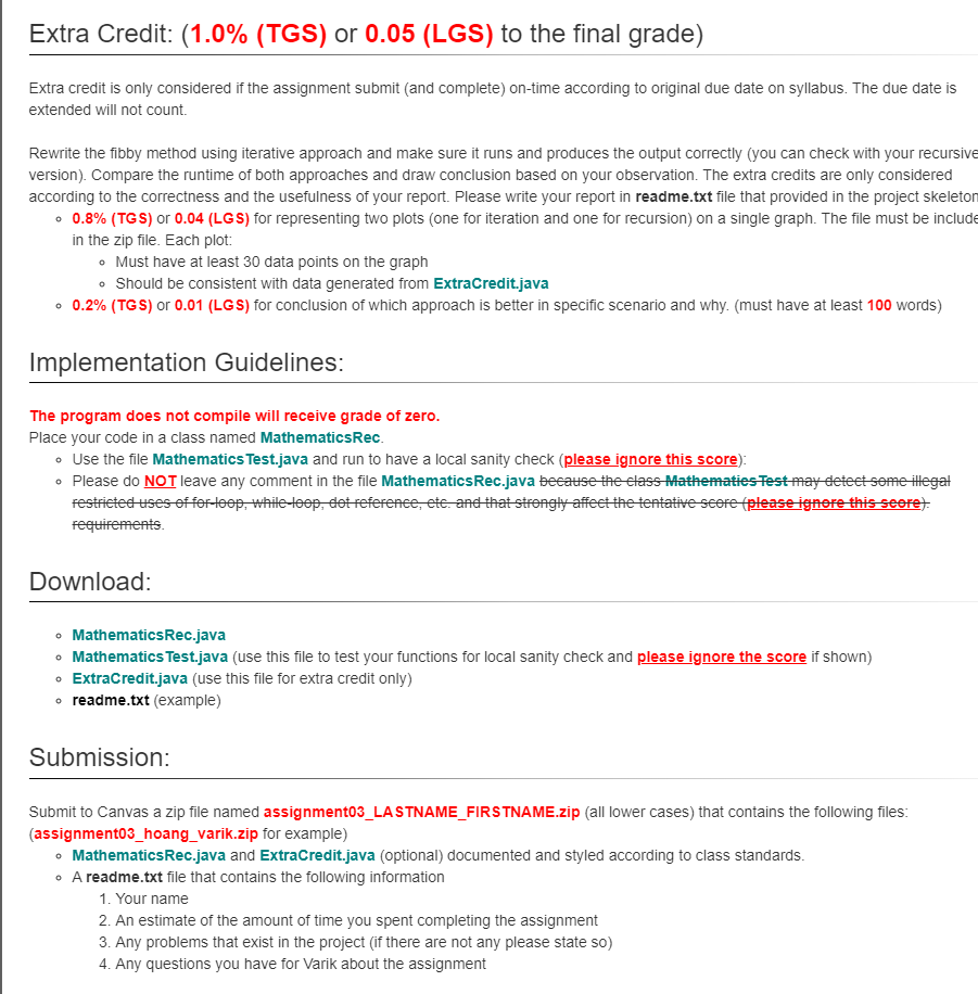 /** * The method returns a value which: * - Increases each