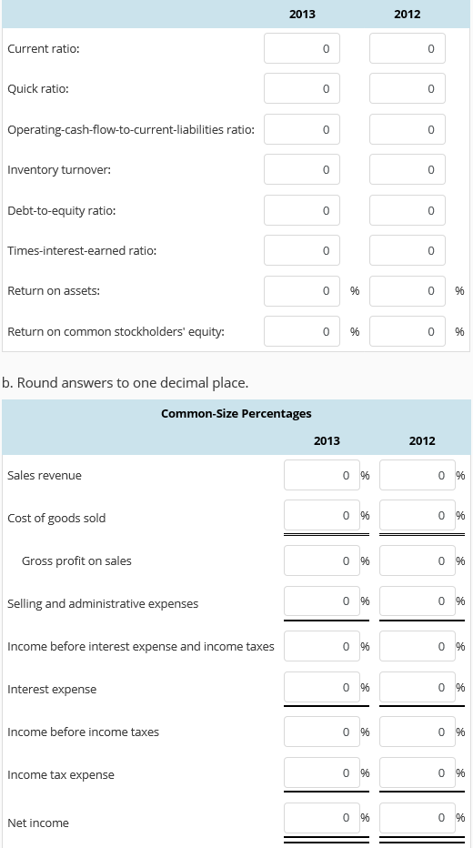 Consider the following financial statements for Vega Company. During the year, management