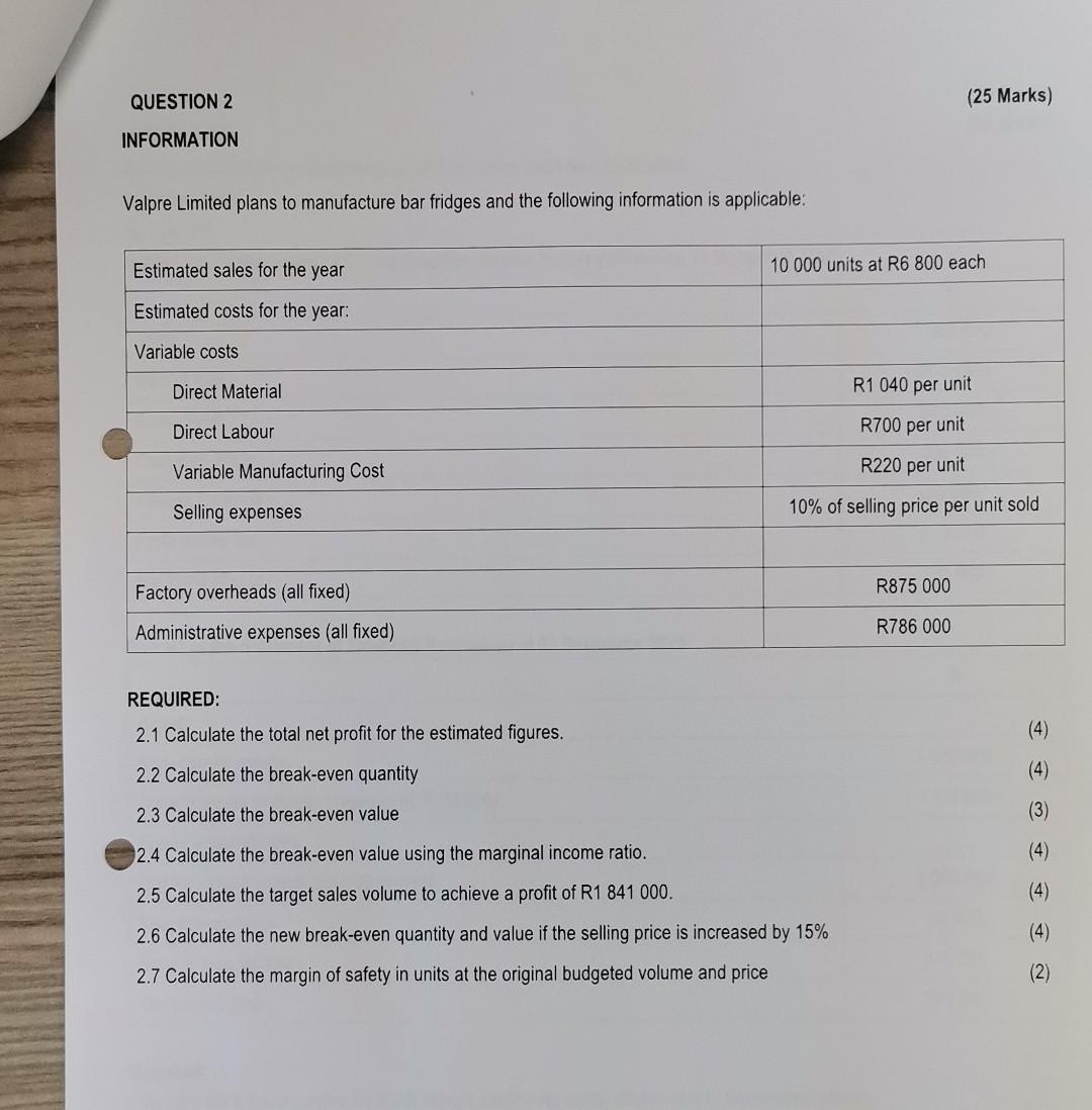 a financial manager of Dublin Enterprises, you are required to analyse two