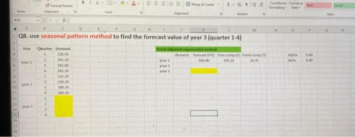  please show formulas and work, im lost on how to do