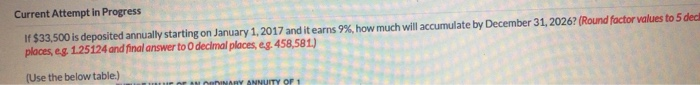 account for her son's college education by making annual deposits of $7,500