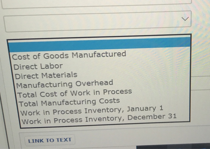 Work in ProcesS 12/31 Cost of Goods Manufactured Overhead Costs 35520 35,8000