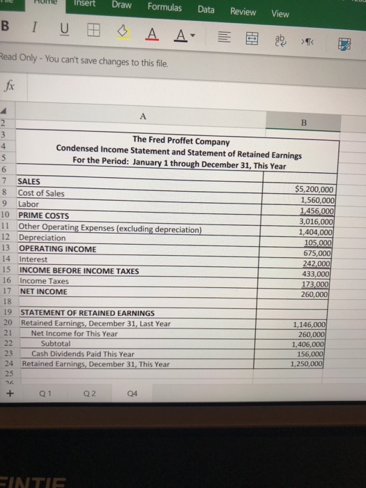  Insert Draw Formulas Data Review View Read Only-You can't save changes