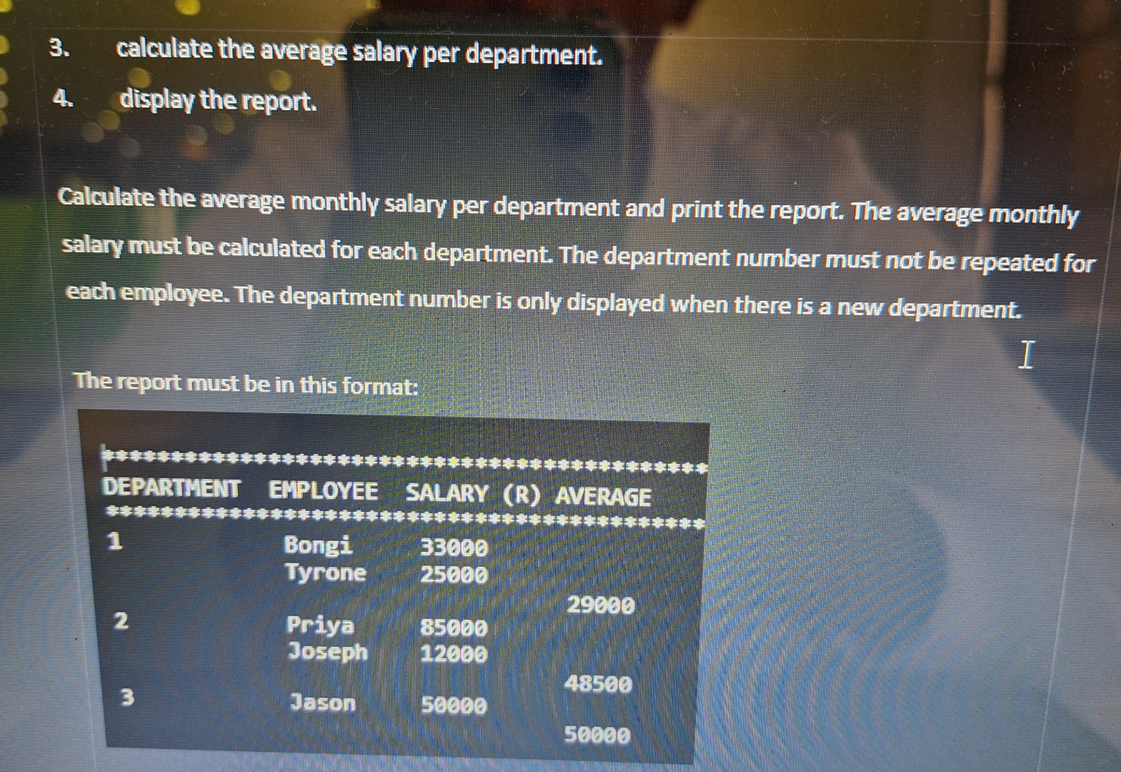  Write the pseudocode io solve the problem below. Marks will be