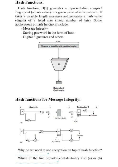  Please help me in solving the assignment today. Hash Functions: Hash