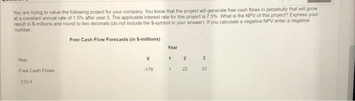  is my answer right? explain if so You are trying to