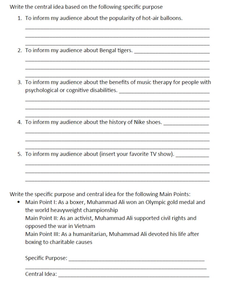  HELP ME WITH THIS!! Write the central idea based on the