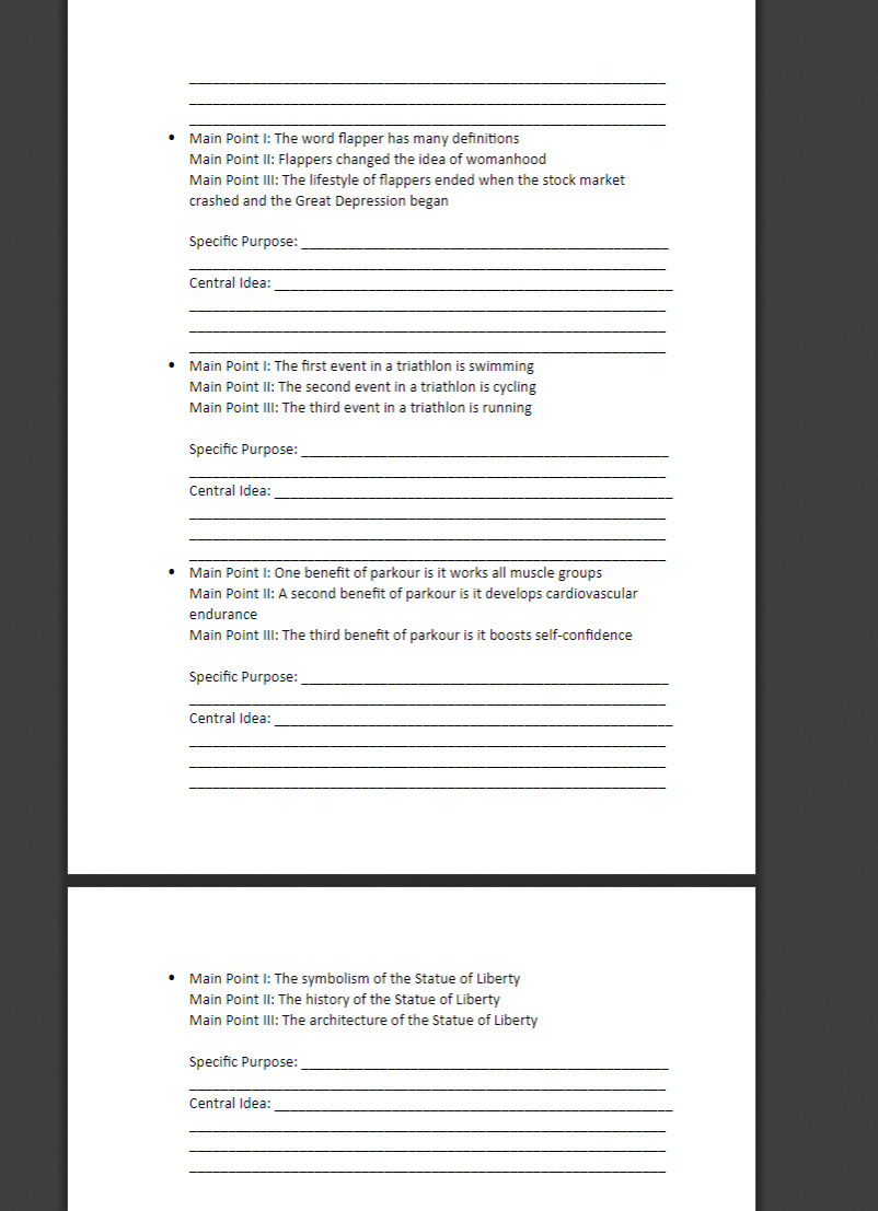 following specific purpose 1. To inform my audience about the popularity of