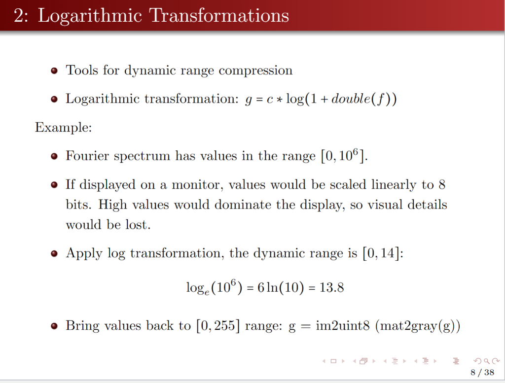 MATLAB code assignment Image Enhancement Using Intensity Transformations The focus of this