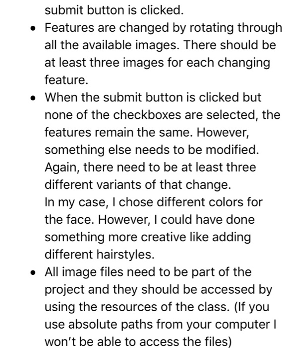 add clarity to the code and increase maintainability Learning Objectives: . Create