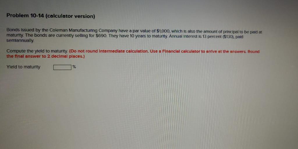 its answer is not 20.53%. Please reply asap with correct answer. Bonds
