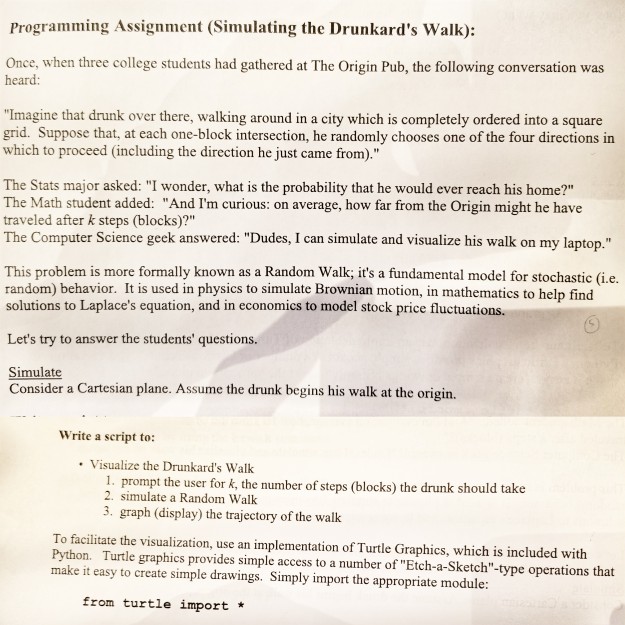  Write a Python script for the above scenario. Programming Assignment (Simulating