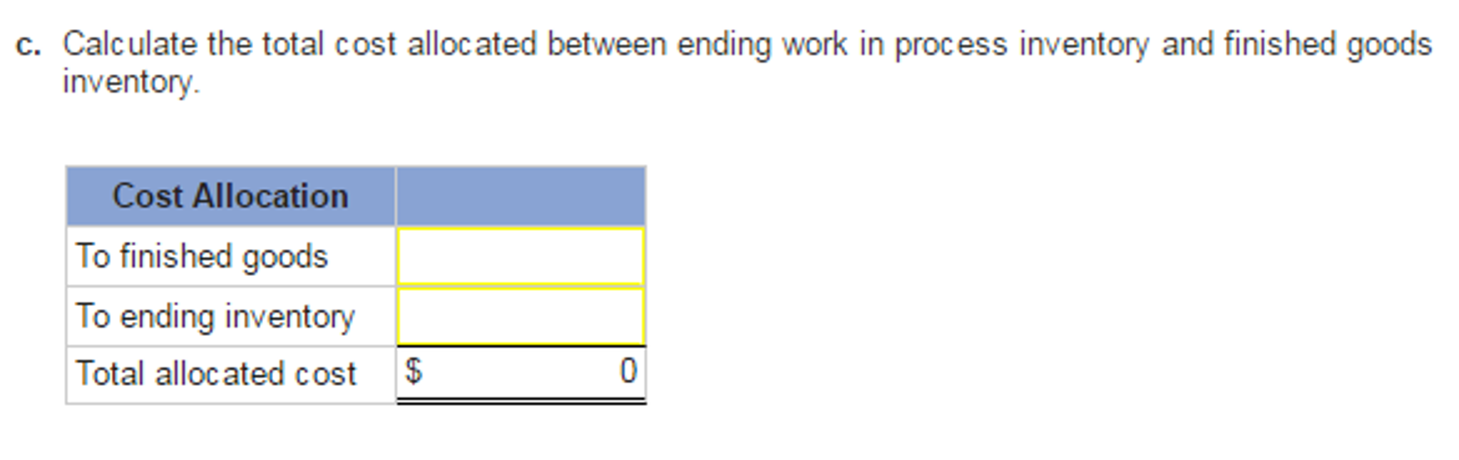 costing system LO 12-4 Halleck Company had 300 units of product in