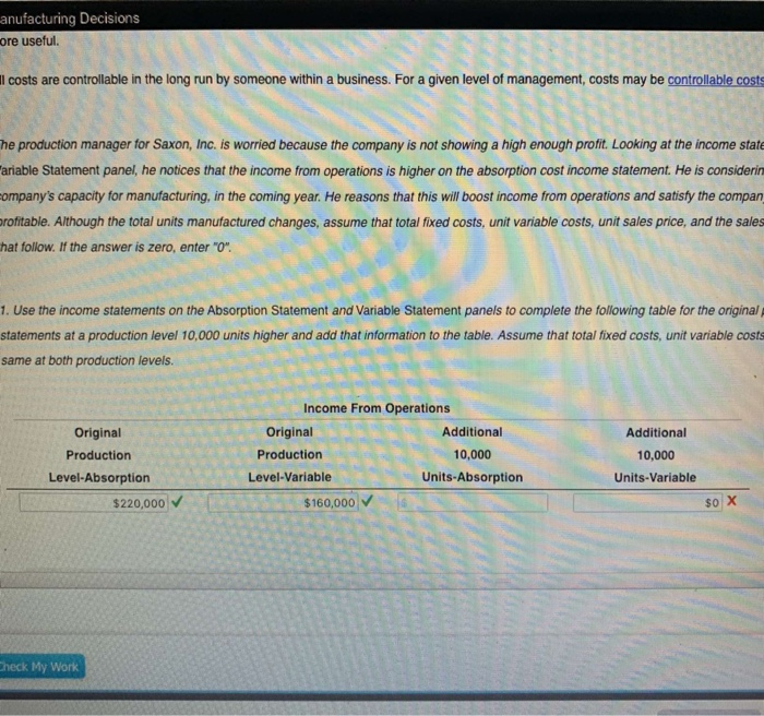 inventory Cost of goods manufactured $0.00 840,000.00 (210,000.00) Ending inventory Total cost