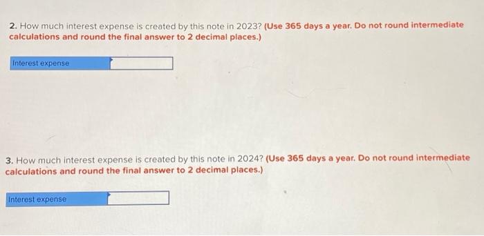 borrowed $210,000 on December 1,2023 , for 90 days at 4% interest