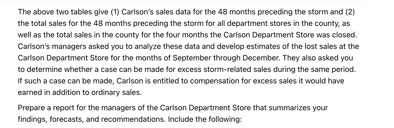 presentation slide deck of 5-10 slides that explain your findings. You will