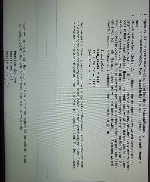  please i need help with turtle lab assignment its very hard!!