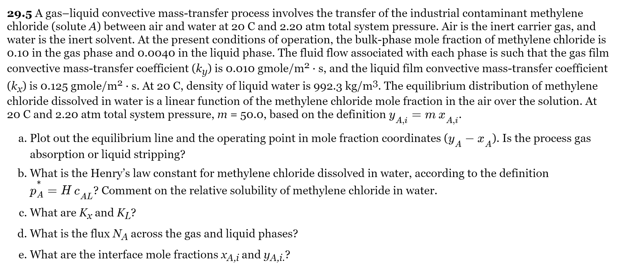  For the following question please answer d and e. the other