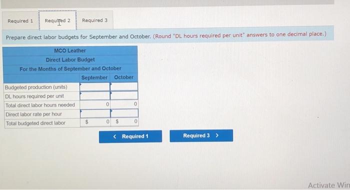 direct materials at a cost of $4 per pound and 07 direct