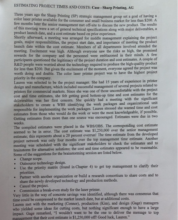  can you please introduce the case then write the summary then