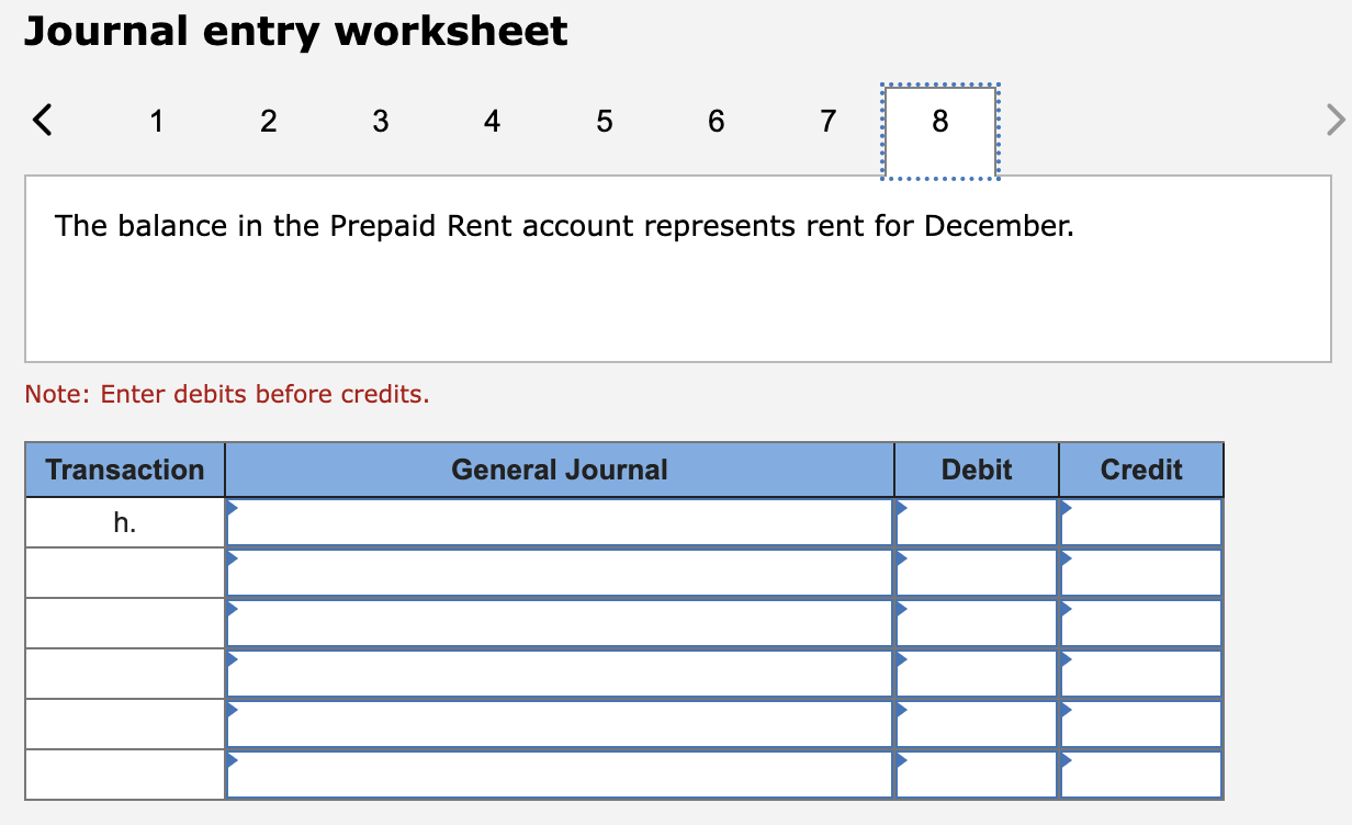 count shows that teaching supplies costing $2,776 are available at year-end. c.