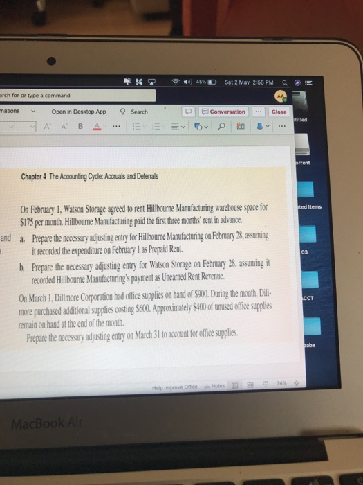 selected transactions in general journal form for Sun Orthopedic Clinic, Inc Include