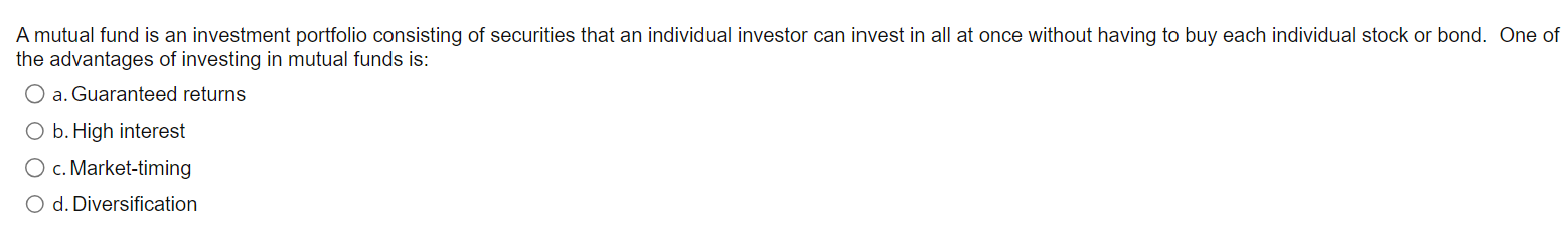 Please answer these questions Your risk tolerance is your ability and willingness