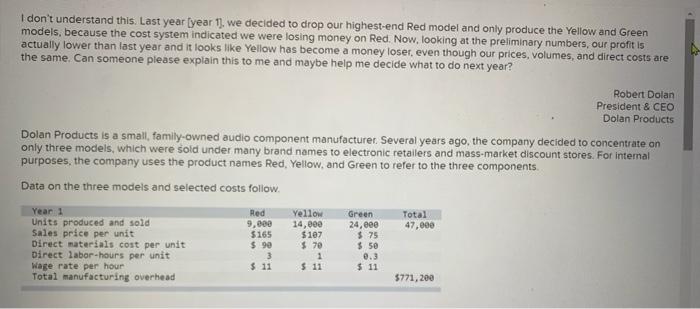 please help I don't understand this. Last year [year 11. we decided