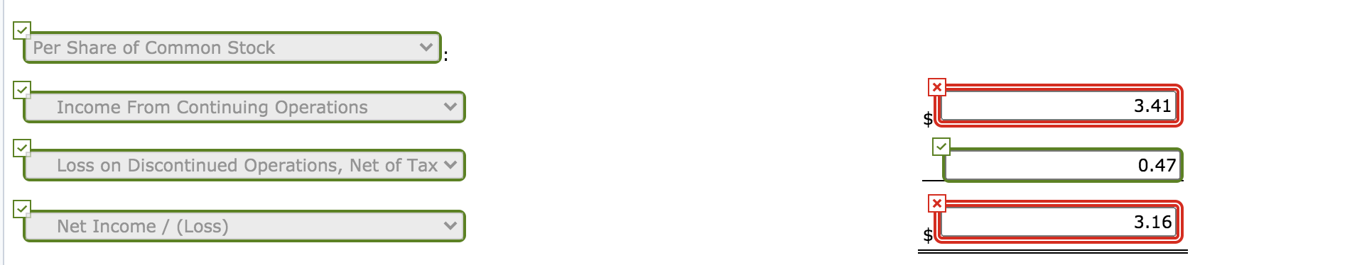 tax applicable to income from continuing operations $175,780; income tax applicable to