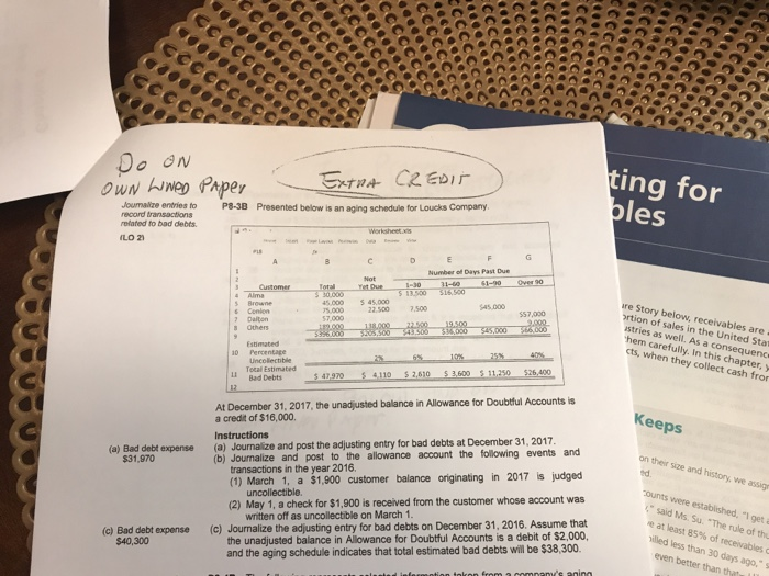 i need help with P8-3B. Please explain how you get the answers.