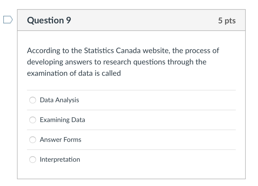 rate for answer quickly! D Question 9 5 pts According to the