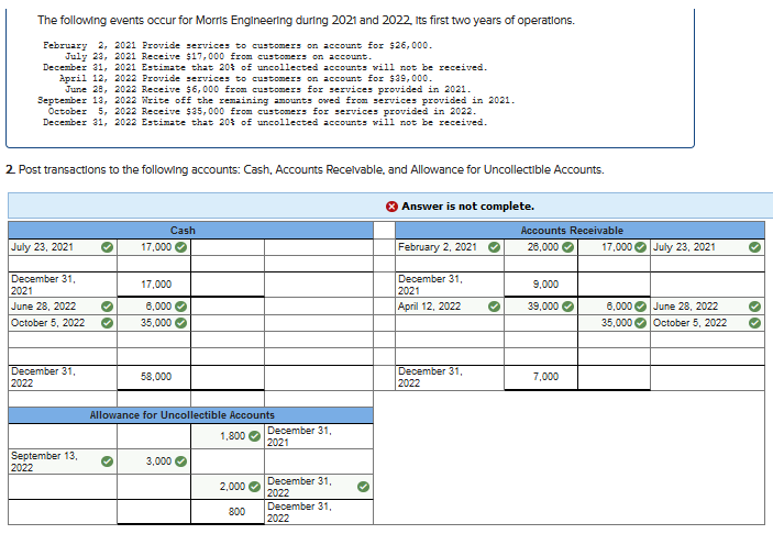 It says my answer is incomplete. Can someone please help me
