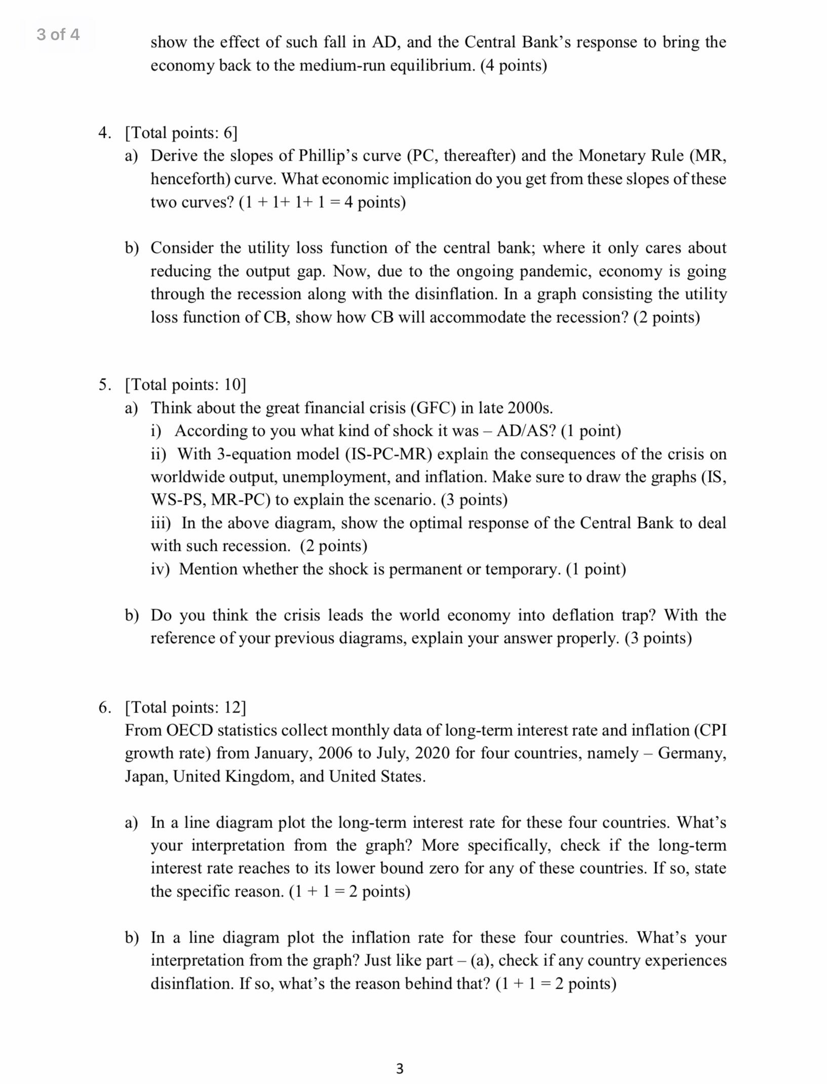 long-term interest rate for the four countries, mentioned above. Is there any
