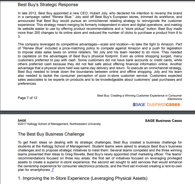 below in the five pictures on the topic - Best Buy: Creating