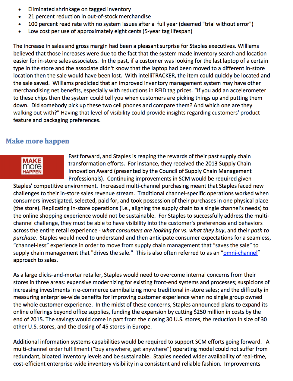 he left his career as a supermarket chain executive and turned entrepreneur.