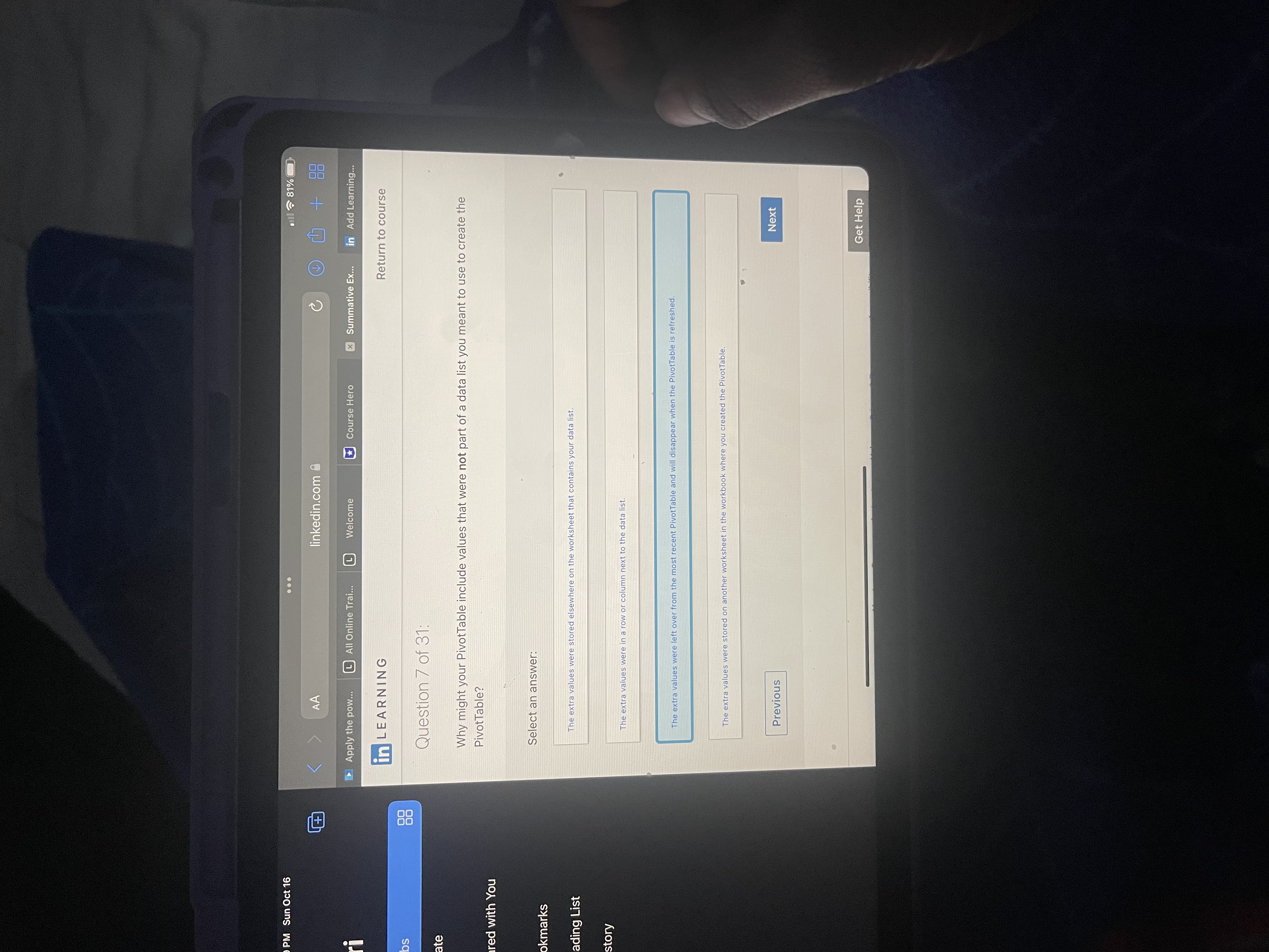 Trai.. Welcome Course Hero x Summative EX... in Add Le in LEARNING