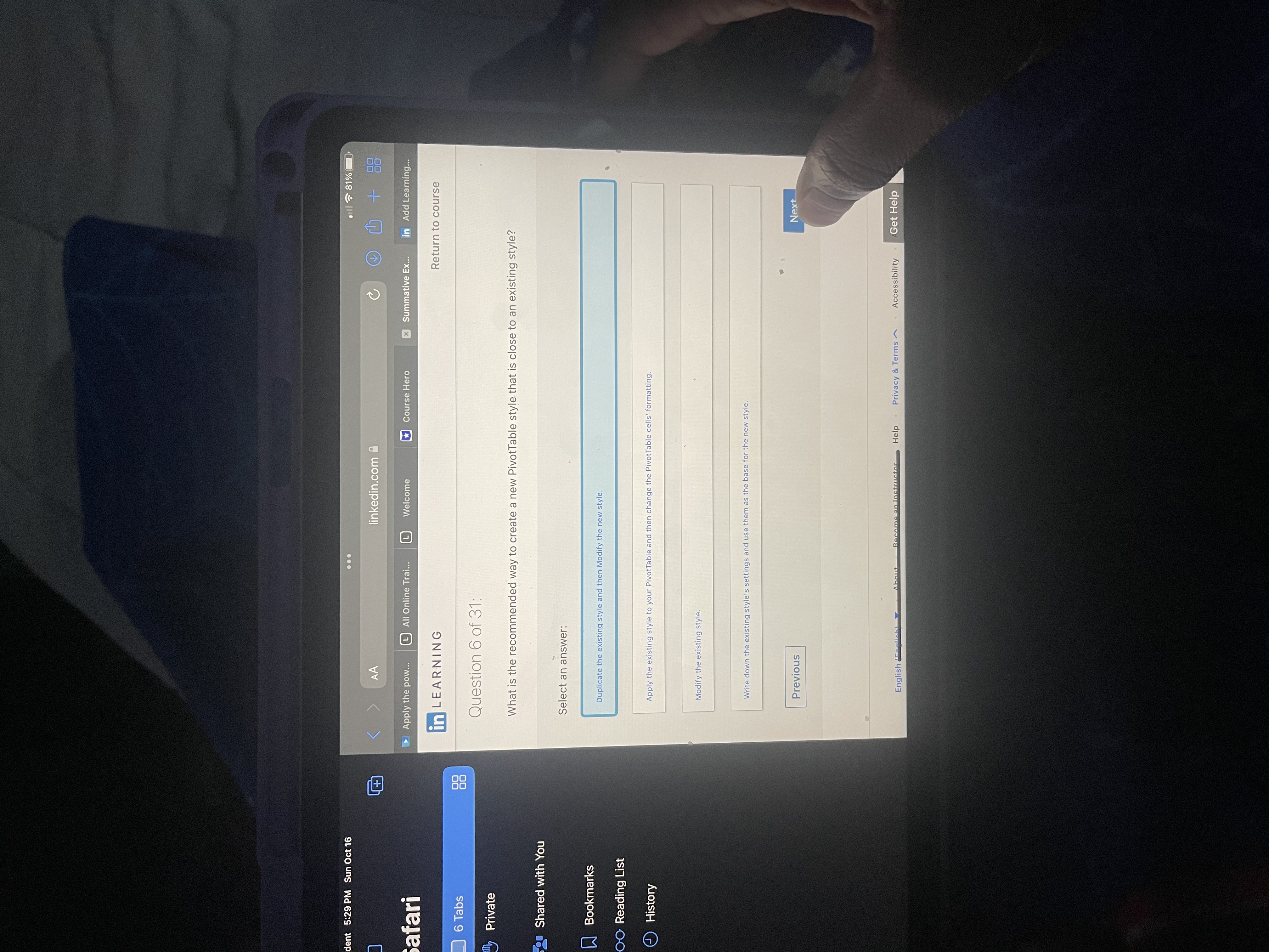 to summarizing more than one data field in a PivotTable? You Select