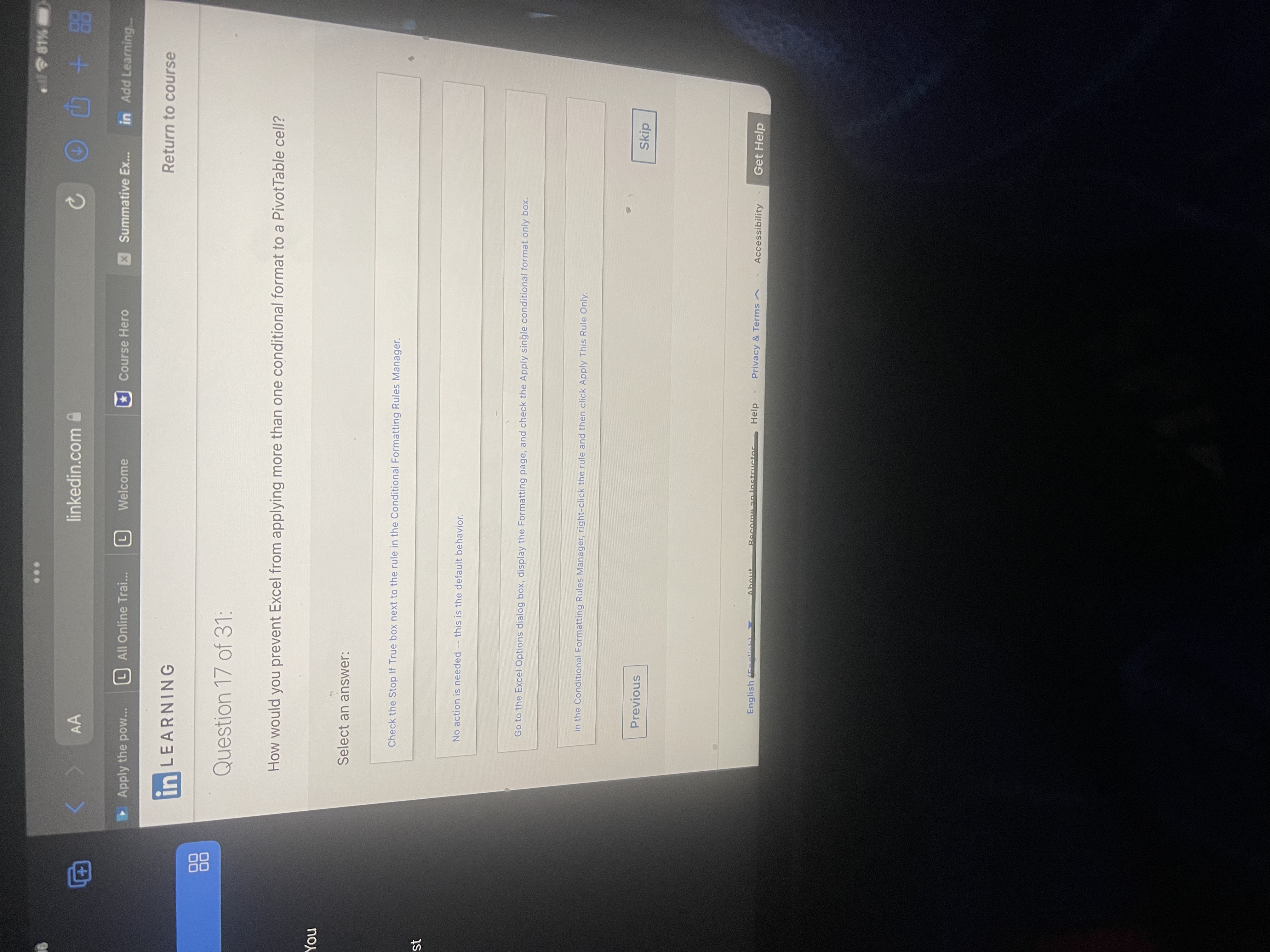 You can't use grand totals when summarizing more than one data field.