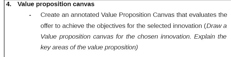  4. Value proposition canvas - Create an annotated Value Proposition Canvas