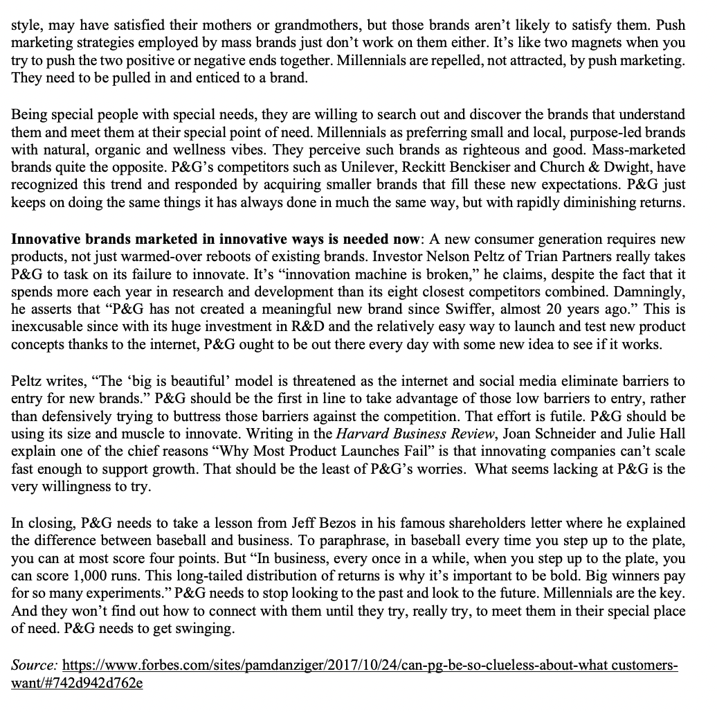 Case Study.Questions:? 1- Identify and briefly discuss all the segmentation types and