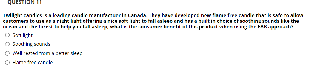 20 A company decides to use a POP display with a coupon