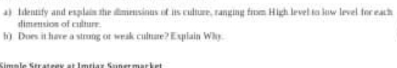 plz solve this 2 parts a) Identify and explain the Amensinus of