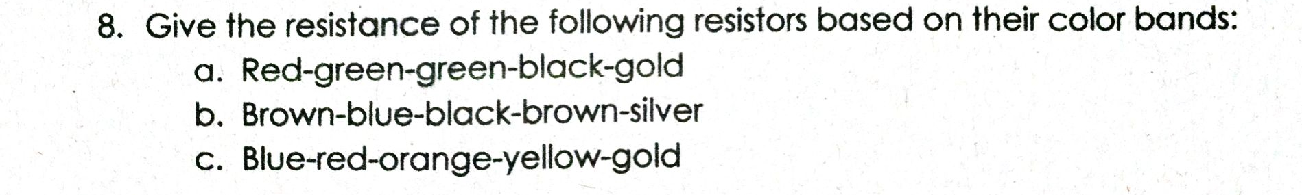 a resistance of 11.56 ohms at 25C and 10.22 ohms at 0C.