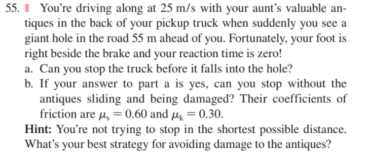 by the ropes, as shown in fIGURE P6.41, and does not touch